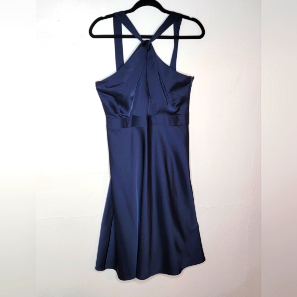J.Crew Size 8 Satin Halter Dress